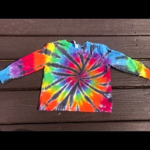 Longsleeve tie-dye T-shirt